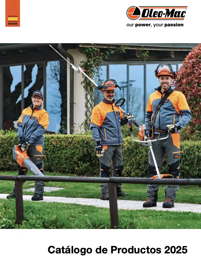 Catálogo Oleo-Mac 2025 en Taller Valero